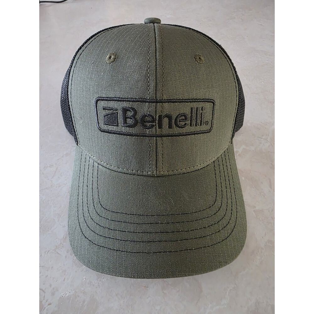 Benelli Rip Stop Logo Cap With Mesh Back